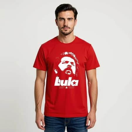 Camiseta PT Camisa Lula Unissex